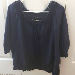 Boho gypsy tassle tie top (XL)